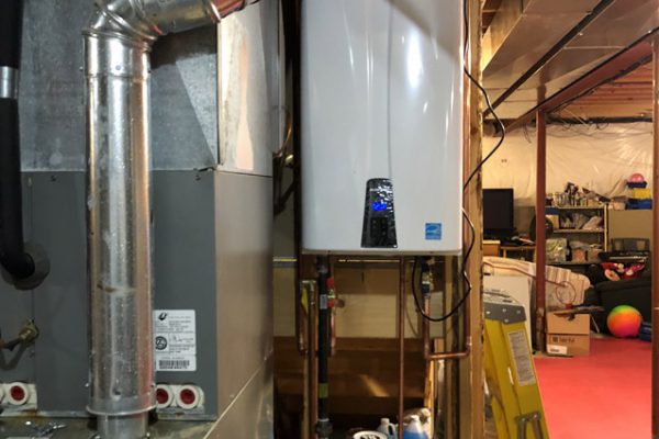 Water heater installation
