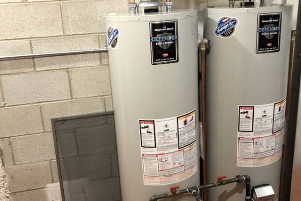 Water heater installation